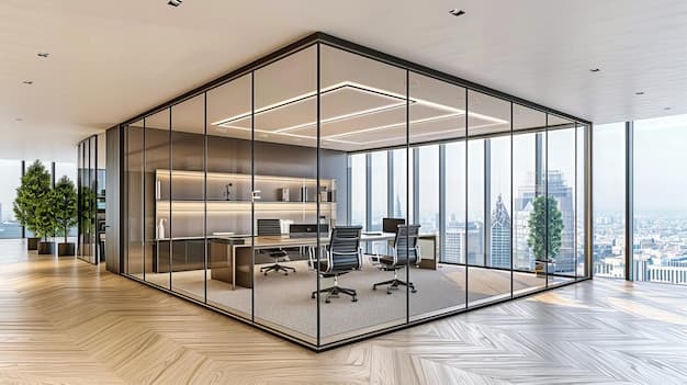 Aluminium Glass Partition
